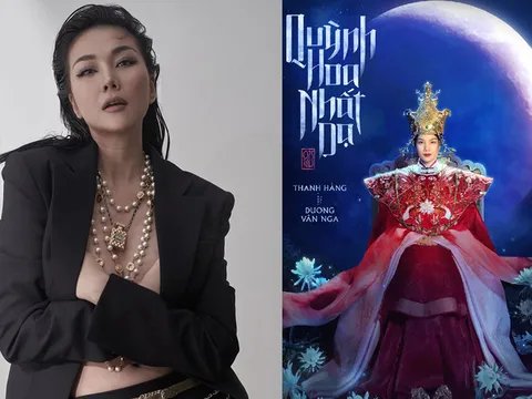 Siêu mẫu Thanh Hằng bất ngờ tái xuất trong dự án phim "Quỳnh Hoa Nhất Dạ"